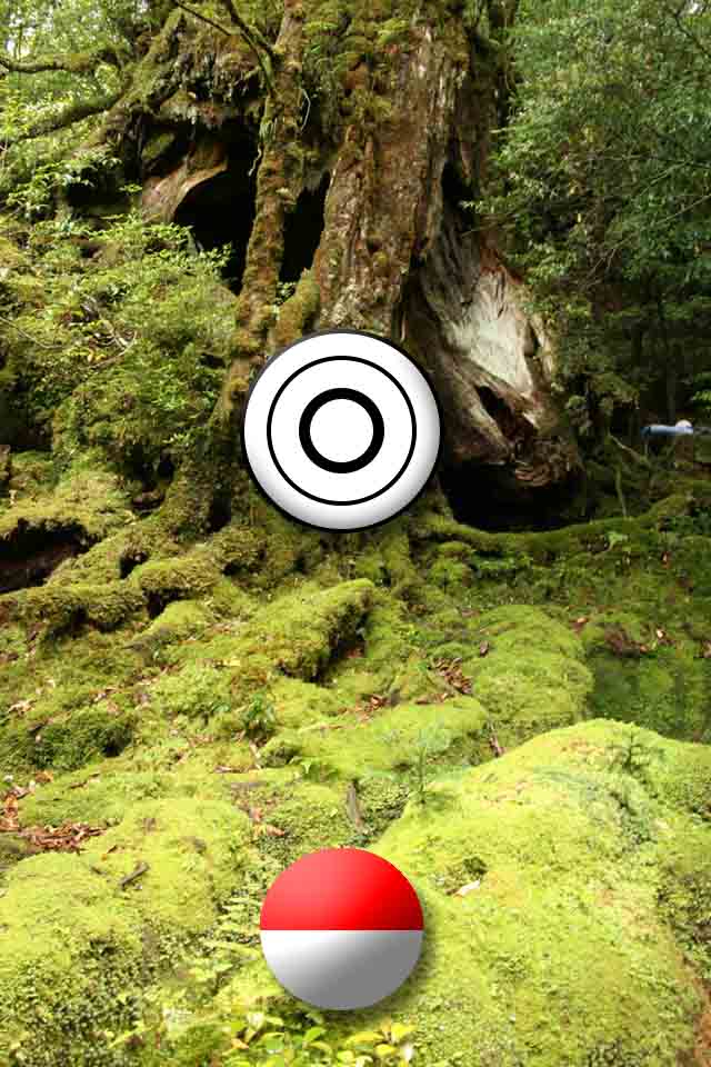 モンスターを捕獲するボールを投げる練習が無料でできるアプリ	のスクリーンショット_1