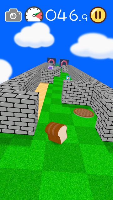 地面回転アクション　ローリングライフのスクリーンショット_1