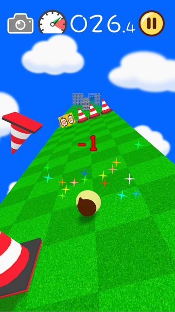 地面回転アクション　ローリングライフのスクリーンショット_2