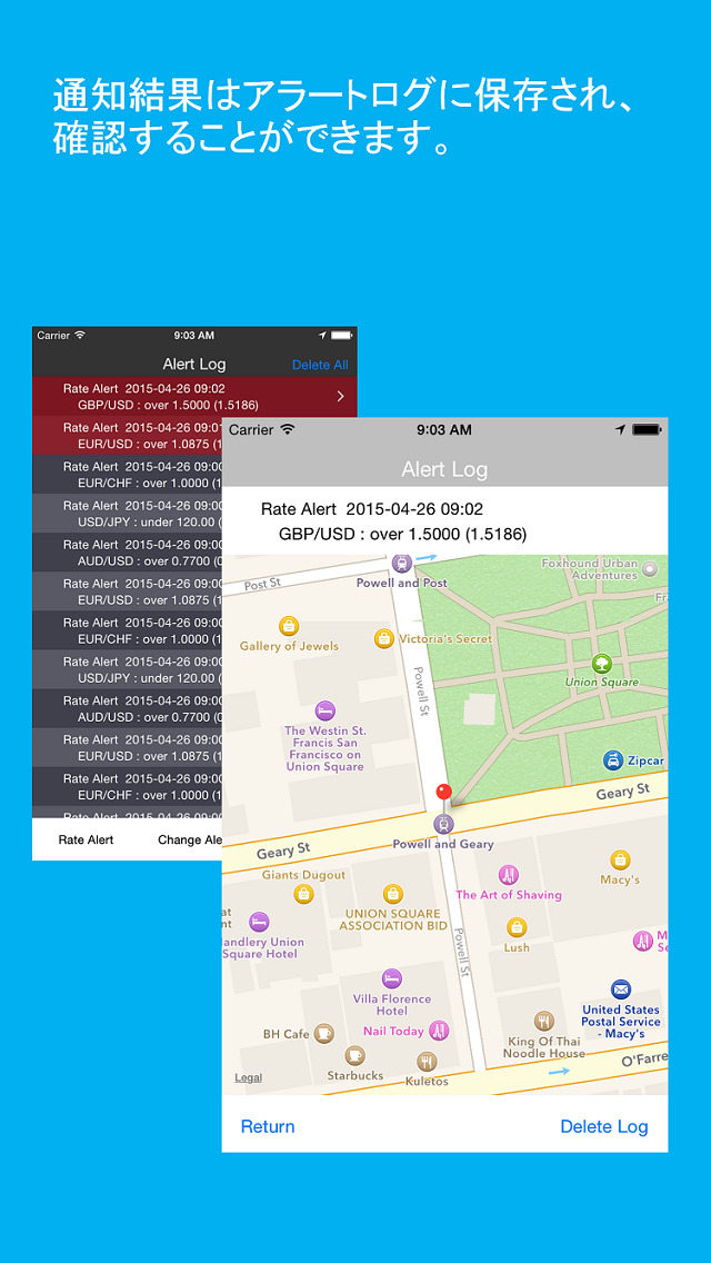 Forex Alert : monitoring in the backgroundのスクリーンショット_2