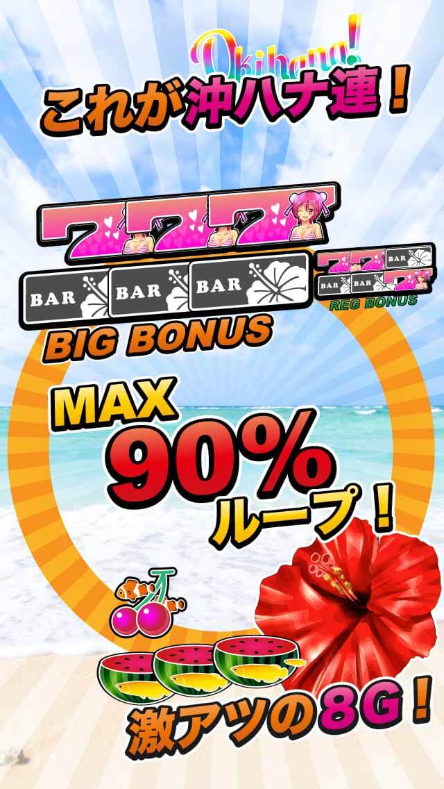 スロット 沖ハナ！ のスクリーンショット_3