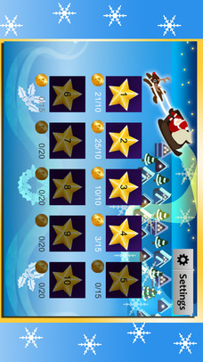 サンタクロースVS雪だるま - クリスマスのジャンプゲームのスクリーンショット_3