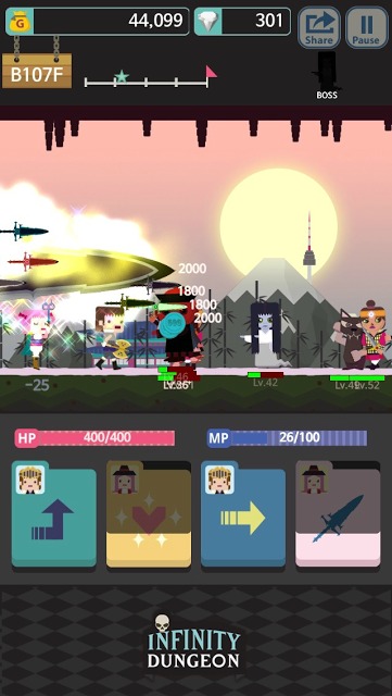 無限ダンジョン Evolutionのスクリーンショット_1