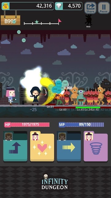 無限ダンジョン Evolutionのスクリーンショット_2