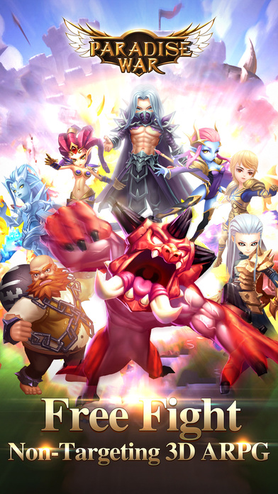 Paradise War - Global 3D ARPGのスクリーンショット_1