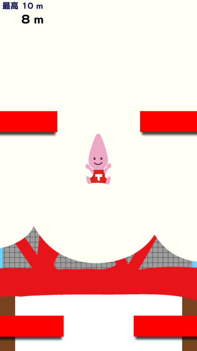 ノッポン 東京タワーを登る：大人気ゆるキャラがテレビ塔でジャンプのスクリーンショット_2