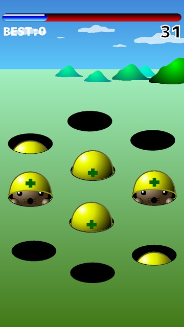 もぐらたたきのスクリーンショット_2