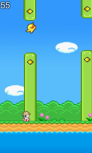 Pocket Flappy　のスクリーンショット_3