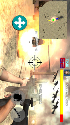 FPSアクションシューティングゲームHELL MISSIONのスクリーンショット_4