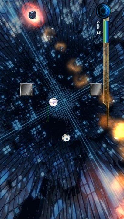 生首ストライク-かわいいキャラで壁に打ち付けるアクションのスクリーンショット_5