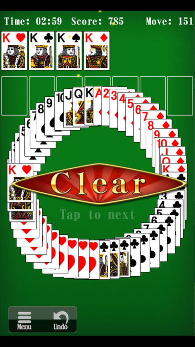 ソリティア - 大人気の定番トランプゲームのスクリーンショット_3
