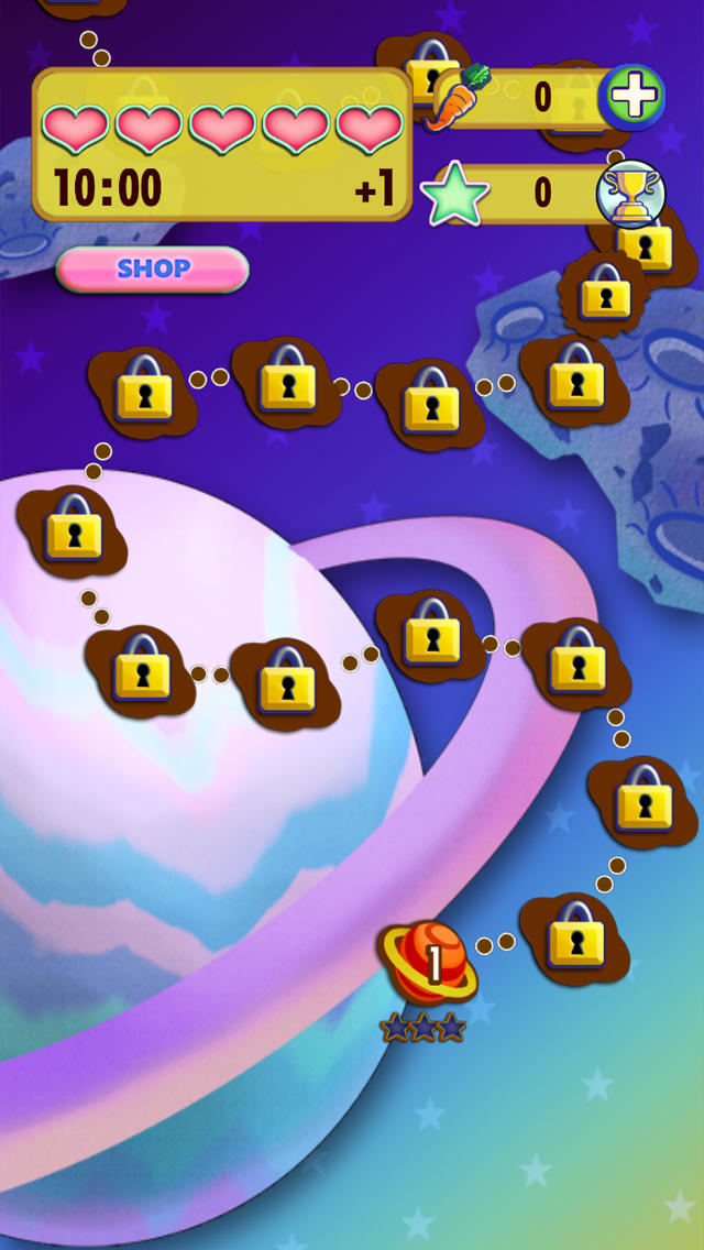 バブルバニー（バブルシューター）のスクリーンショット_4