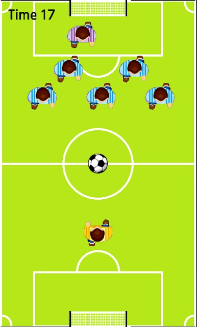 ぼっちサッカー。。シュートをきめろ！のスクリーンショット_3