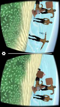 VR Desert Island for Google CardBoardのスクリーンショット_2