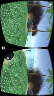 VR Desert Island for Google CardBoardのスクリーンショット_3