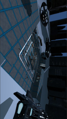 VR FPS in Space for Google CardBoardのスクリーンショット_1