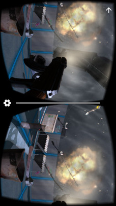 VR FPS in Space for Google CardBoardのスクリーンショット_4