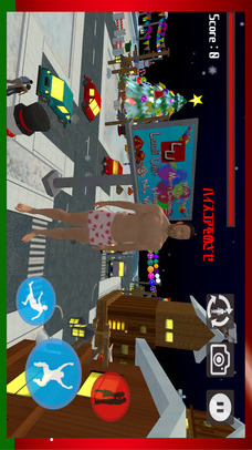 X'mas Simulator-聖なる夜に半裸で暴れてみた-のスクリーンショット_4
