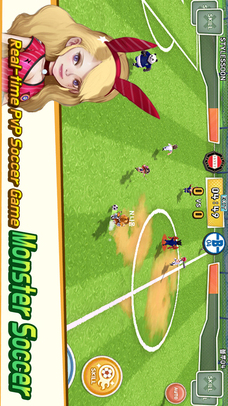 MonsterSoccer:BattleLeagueのスクリーンショット_1