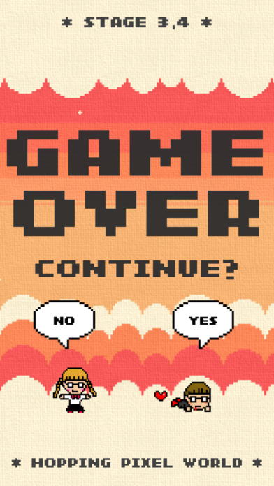 ホッピングピクセルワールドのスクリーンショット_4