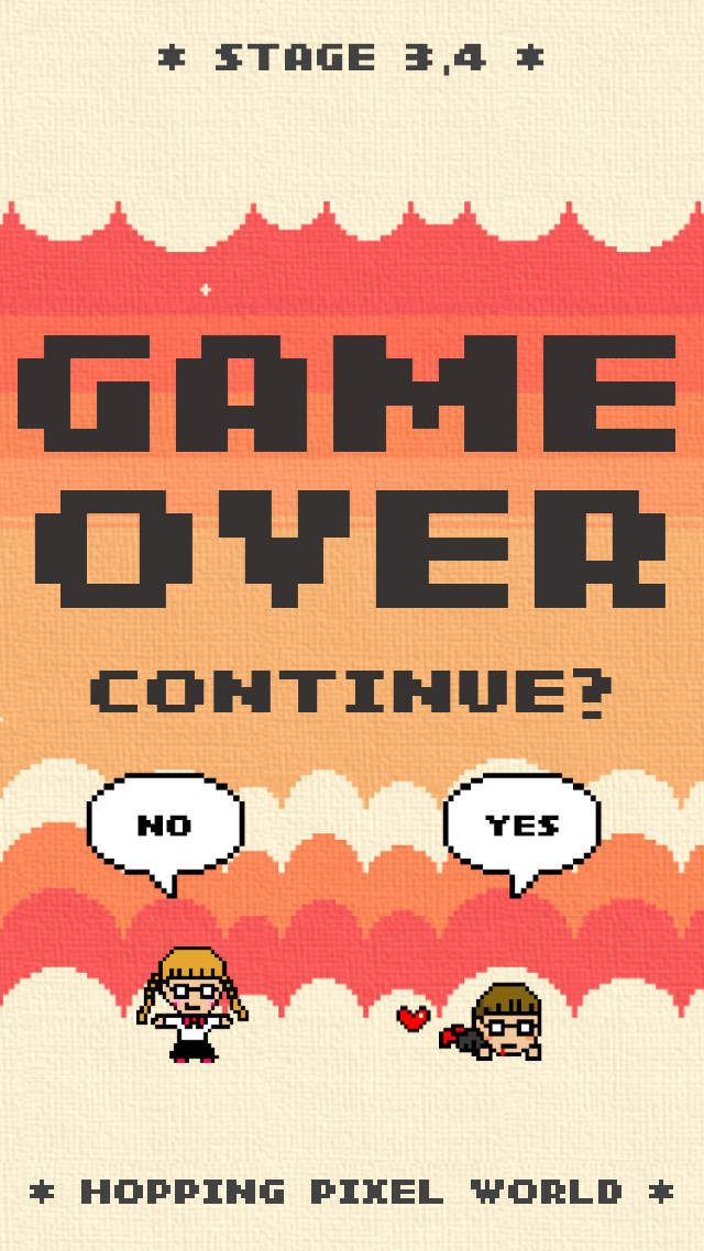 ホッピングピクセルワールドのスクリーンショット_5
