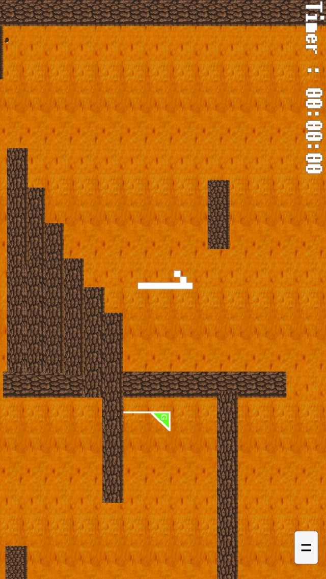 全クリ不可能？超高難易度横スクロールアクション　ノミのスクリーンショット_1