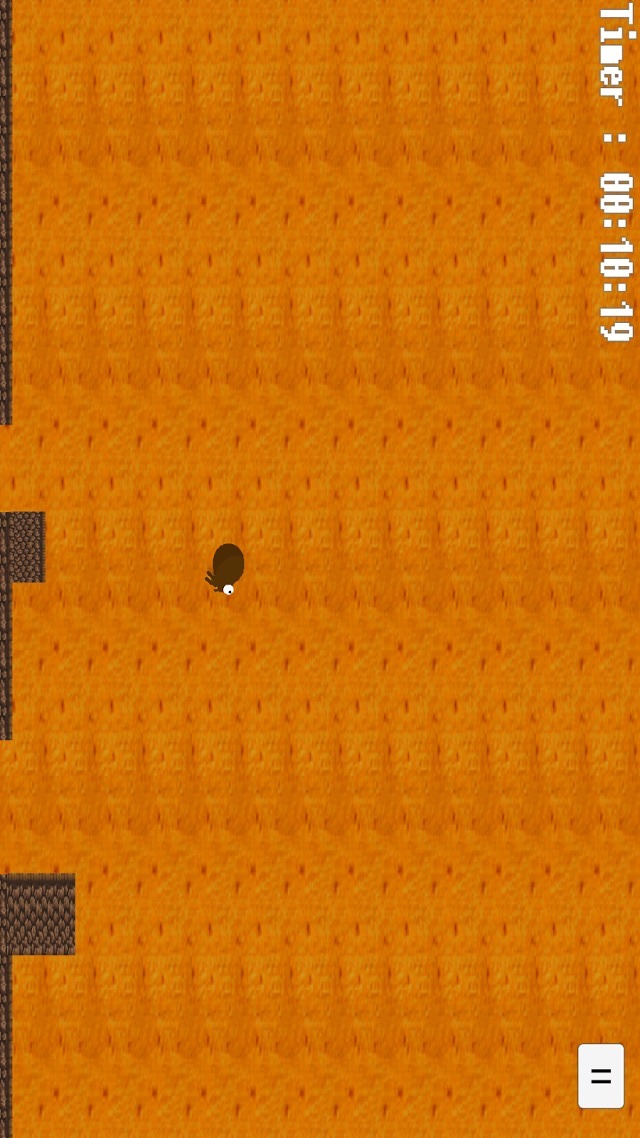 全クリ不可能？超高難易度横スクロールアクション　ノミのスクリーンショット_5