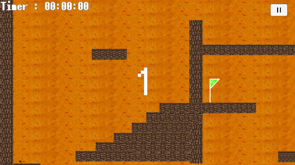 全クリ不可能？超高難度横スクロールアクション　ノミのスクリーンショット_1