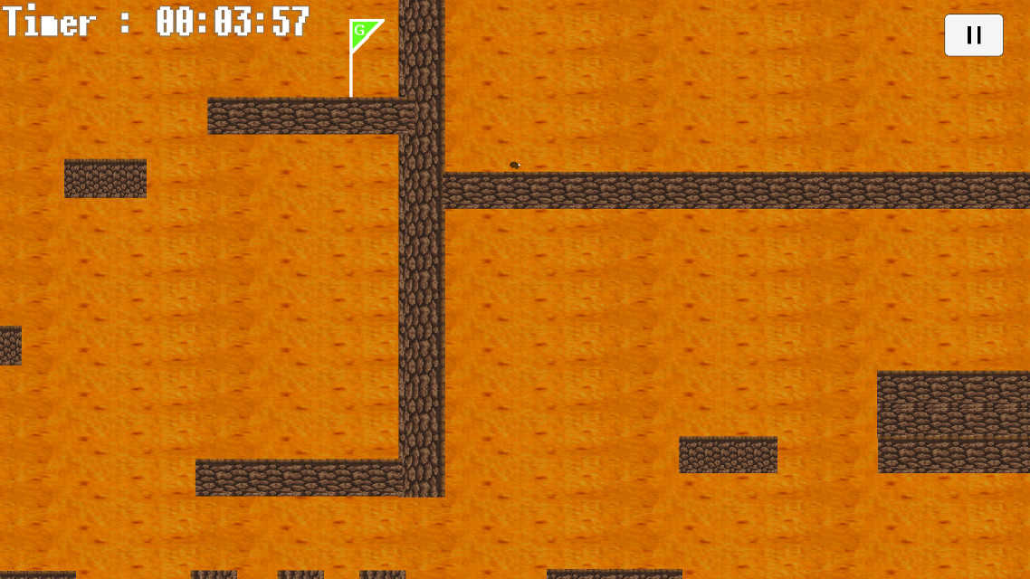 全クリ不可能？超高難度横スクロールアクション　ノミのスクリーンショット_2