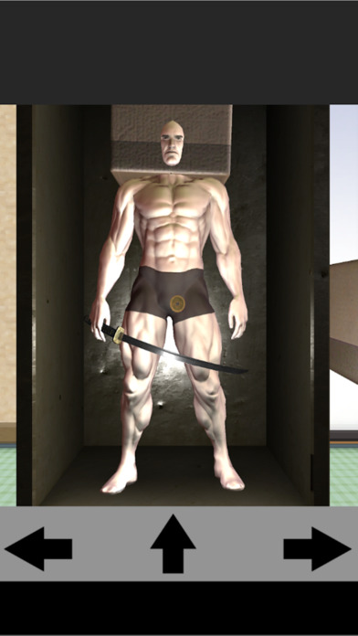 脱出ゲーム～段ボール筋肉男ハウスでコイン集め～のスクリーンショット_1