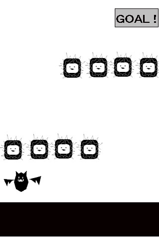 イライラ棒的コウモリのスクリーンショット_1