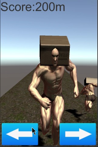 お手軽爽快！！ランゲーム！！　　ANIKI!RUN!のスクリーンショット_2