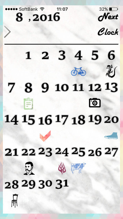 スケジュール&カレンダー *Cliffのスクリーンショット_4