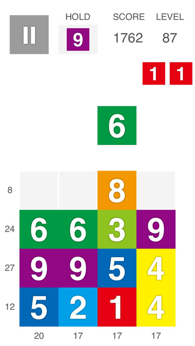 XTRIS - テントリス  [ 新感覚な計算パズルゲーム ]のスクリーンショット_3