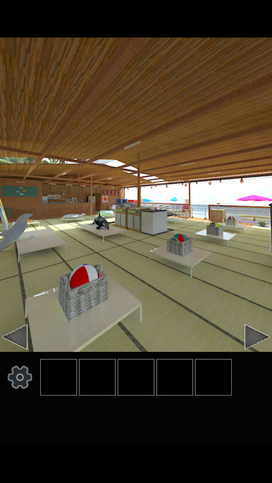 脱出ゲーム 常夏の海の家から脱出のスクリーンショット_3