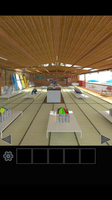 脱出ゲーム 常夏の海の家から脱出のスクリーンショット_2