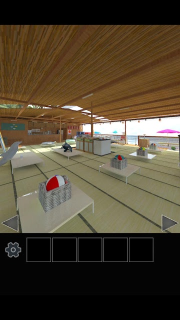 脱出ゲーム 常夏の海の家から脱出のスクリーンショット_3