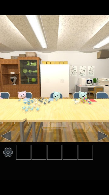 脱出ゲーム クマたちの生徒会室から脱出のスクリーンショット_2