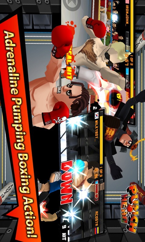 パンチヒーローのスクリーンショット_2