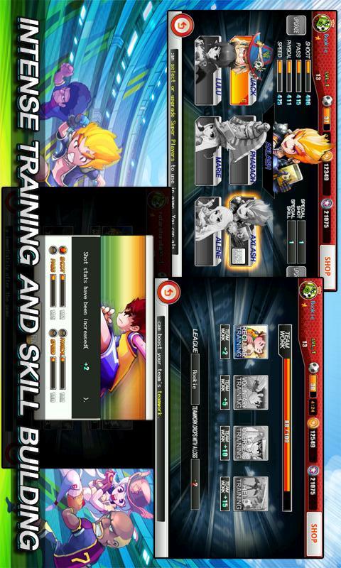 サッカースーパースターズ2012のスクリーンショット_5