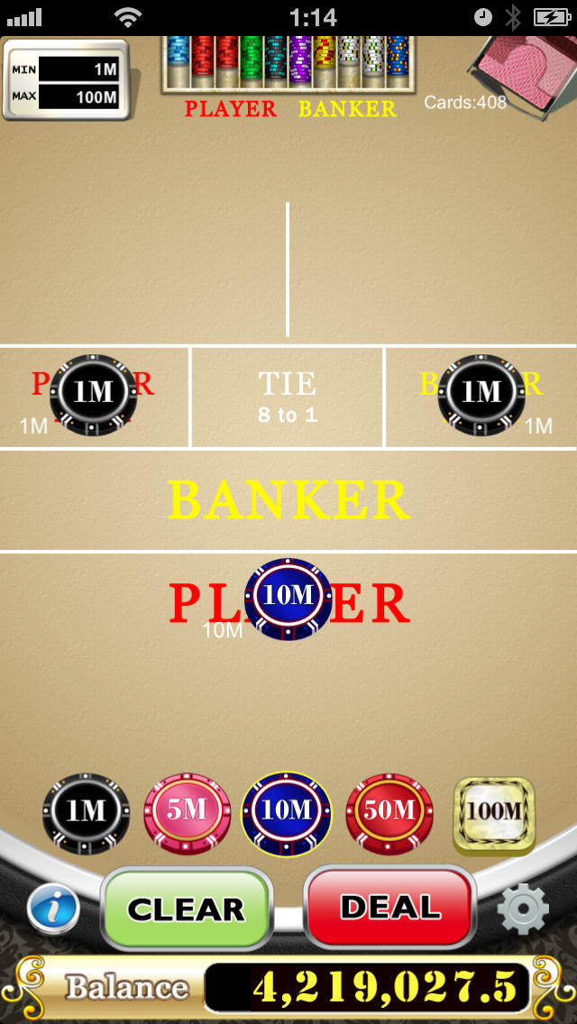 BaccaratManのスクリーンショット_4