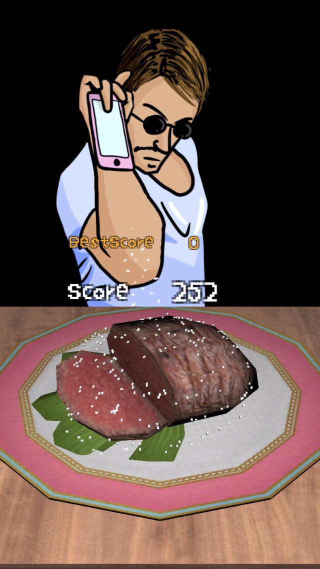 ファサーおじさんシミュレーション(Salt Bae Simulation)のスクリーンショット_4