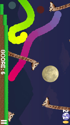 Bouncy Doggy -お絵かきアクションゲームのスクリーンショット_2