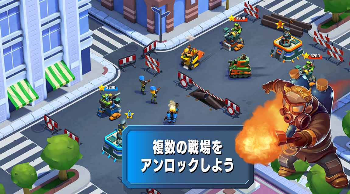 ブリッツ・ブリゲード – ライバルタクティクスのスクリーンショット_3