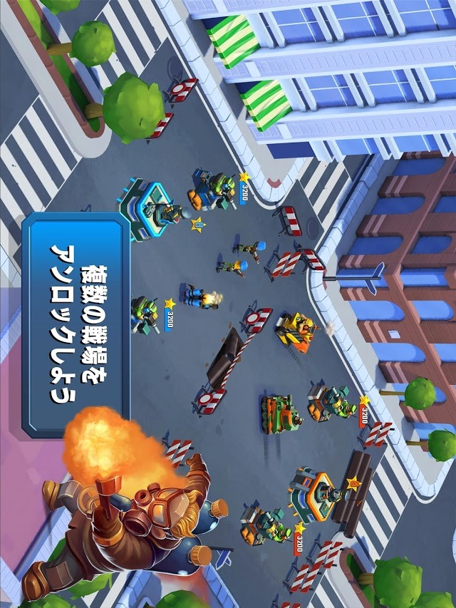 ブリッツ・ブリゲード – ライバルタクティクスのスクリーンショット_3