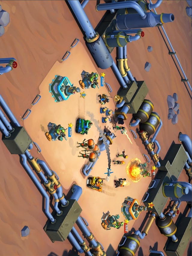 ブリッツ・ブリゲード – ライバルタクティクスのスクリーンショット_4