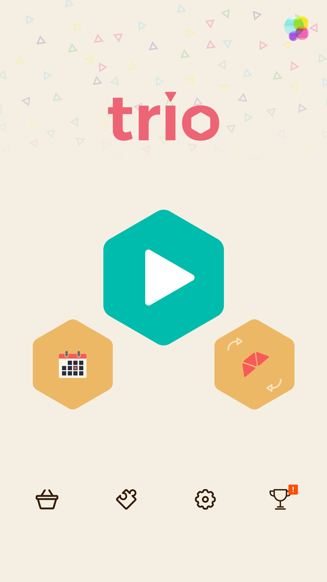 頭が良くなるブロックパズル Trioのスクリーンショット_2