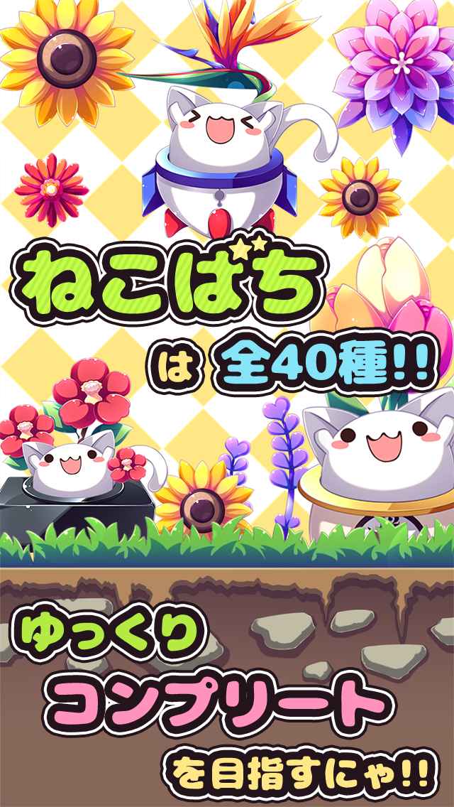 ねこばち！　～ねこばちに花を咲かせよう～のスクリーンショット_5