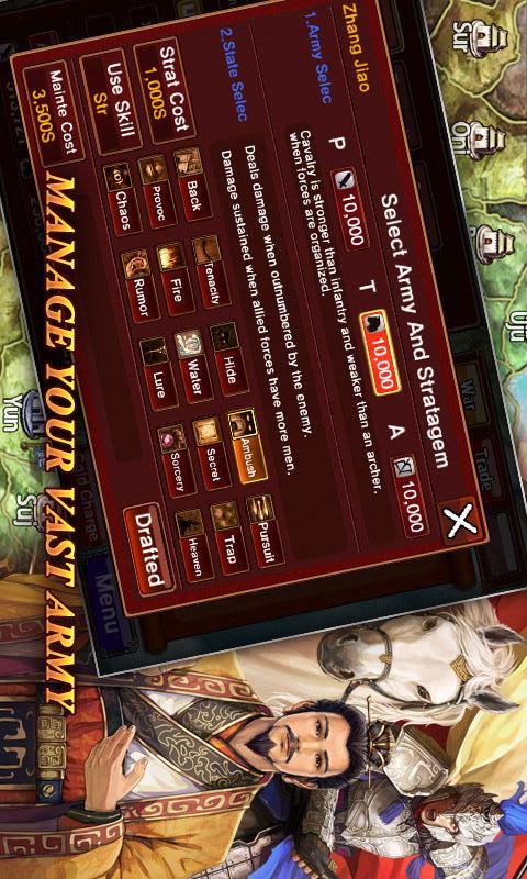 Three Kingdoms: Heroesのスクリーンショット_4