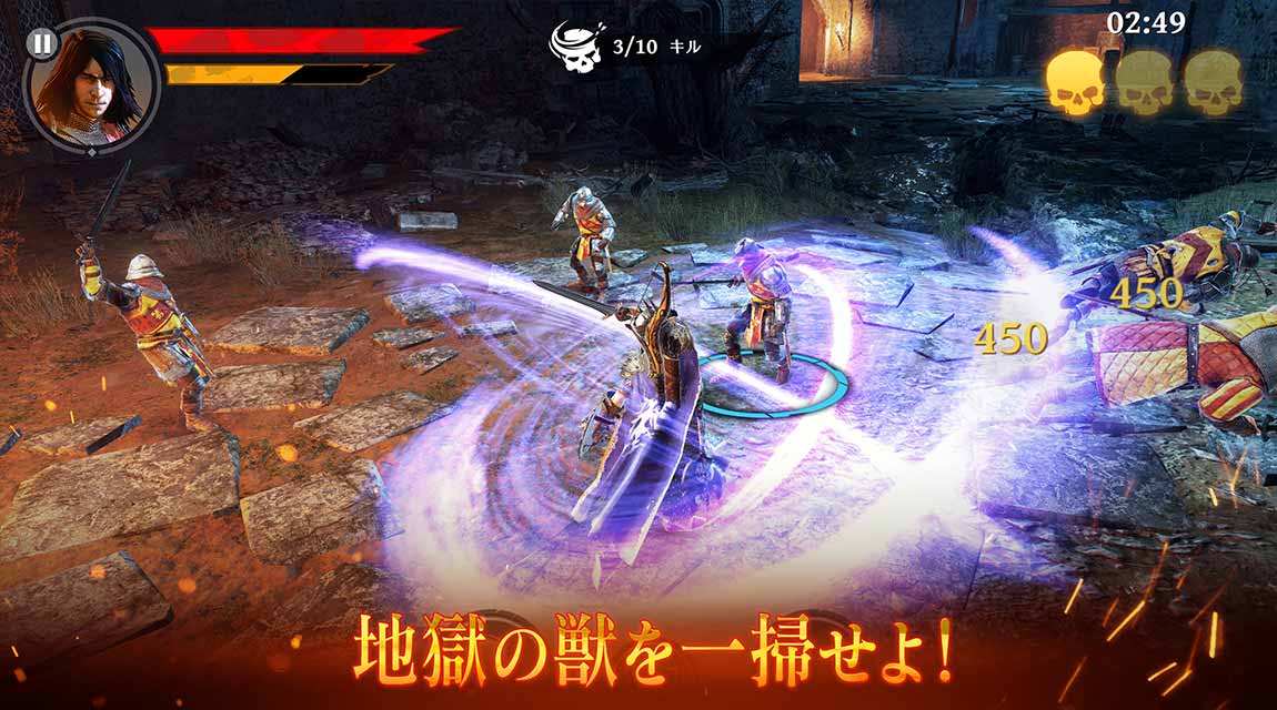 Iron Blade（アイアンブレイド）—メディーバルRPG—のスクリーンショット_3